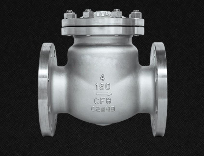 High Pressure Api 6d Class 200 Cf8 Swing 100mm 4&quot; 8&quot; F304 Ss Valve Check